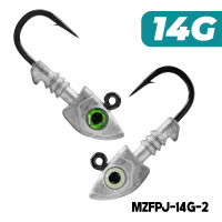 MAZUZEE - Predator Jighead - 14G (Hook: 32833UN-BN 3/0)